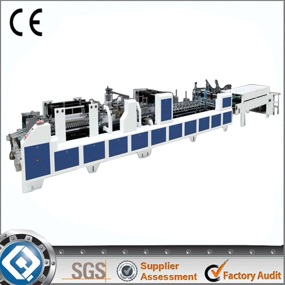 HX-GAP Auto High-Speed Bottom Lock Gluing Folding Machine
